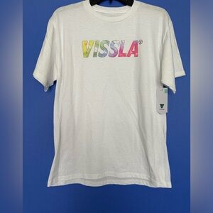 VISSLA White TShirt - Size XLarge